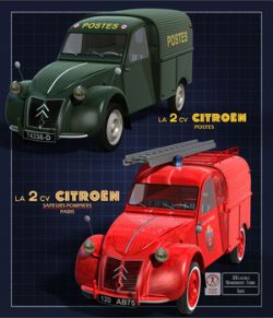 2CV FOURGONNETTE BUNDLE