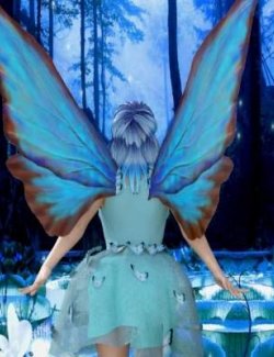 Fairy Wings For Genesis 8 Female