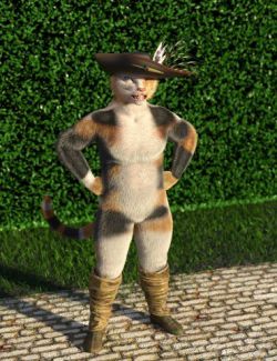 OsoDreamer's FelineFolk for Genesis 8 Male Addon