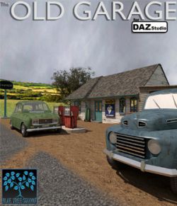 Old Garage for Daz Studio