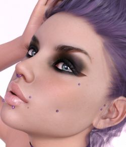 Temptress Piercings: Volume 1 for Genesis 3 Females