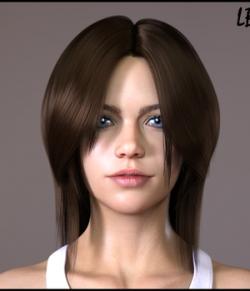 LB Hair for Genesis 8 Female