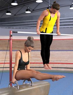 Z Competitive Gymnastics Props and Poses