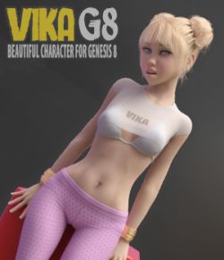 Vika - Beautiful Character for Genesis 8