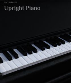 Photo Props: Upright Piano