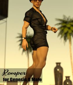 Romper for Genesis 8 Male