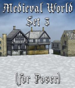 Medieval World Set 3 for Poser