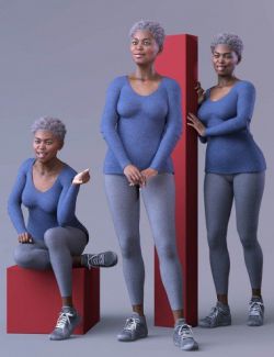 CDI Poses for Nida 8 and Genesis 8 Female