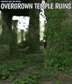 Modular 3D Kits: Overgrown Temple Ruins