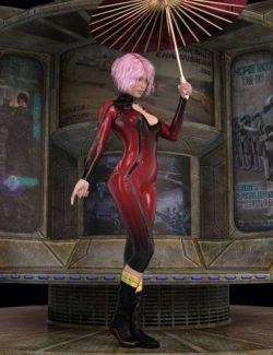 Umbrella Poses For Genesis 8 Female