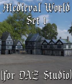 Medieval World Set 1 for DAZ Studio