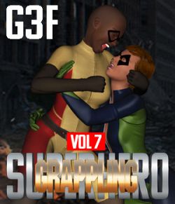 SuperHero Grappling for G3F Volume 8