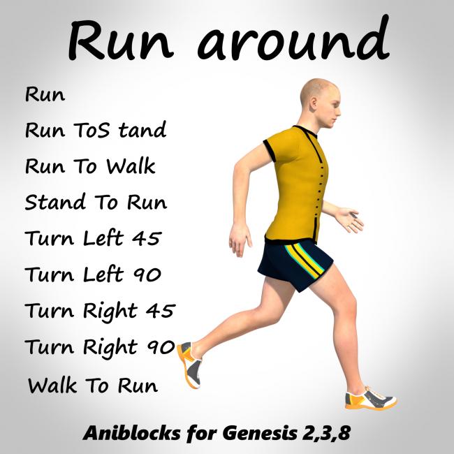 Click here to see preview images for "Run Around" Run Around