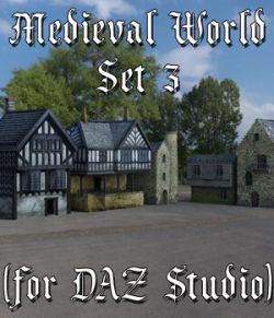 Medieval World Set 3 for DAZ Studio