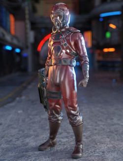 Battle Pilot Outfit for Genesis 8 Male(s)