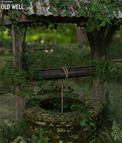 3D Scenery: Old Well