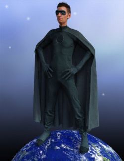 dForce Supervillain Costume for Genesis 8 Male(s)