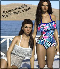 Sirens: Frill n' Fringe Swimsuit for G8F