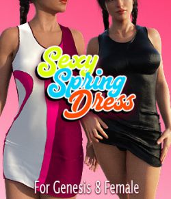 dForce and standard conforming Sexy Spring Dress for G8F