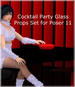 Cocktail Party Glass for Poser