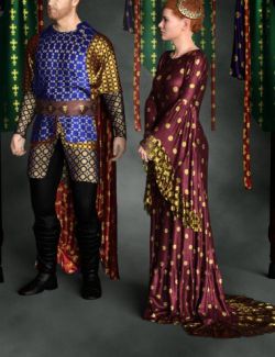 Regal Riches: Historical Pattern Iray Shader Presets