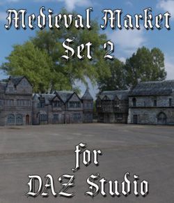 Medieval Market 2 for DAZ Studio