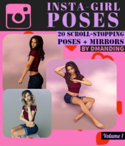 DmanDing Insta-Girl Poses for G8F Vol. 1