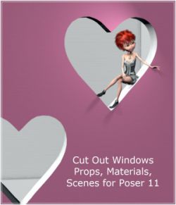 Cut Out Windows for Poser 11