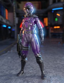 Battle Pilot Outfit for Genesis 8 Female(s)