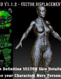 UDHD Vector Displacement Sculpted Maps V1.1.2 For G8