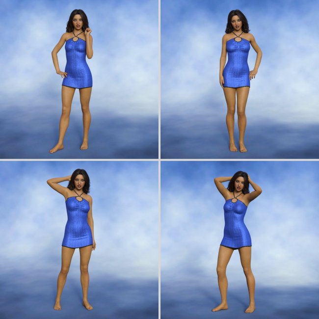 Flirty Girl Lingerie Bundle for G8F by Foxy 3D