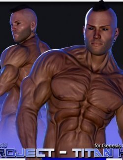 Project - Titan HD For Genesis 8 Male