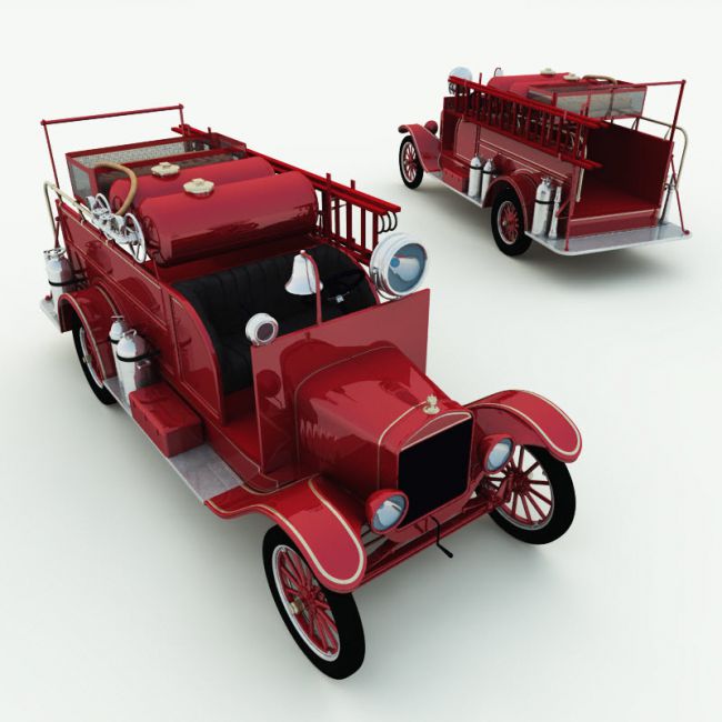 Click here to see preview images for "1926 Model T Fire Truck for Poser" 1926 Model T Fire Truck for Poser