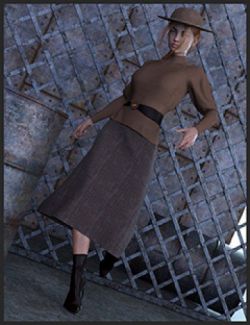 dForce Modern Romantic Outfit Textures