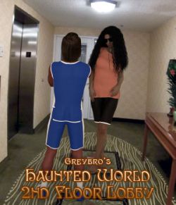 Greybro's Haunted World- 2nd Floor Lobby HDRI
