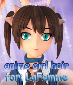 Anime Girl Hair for La Femme