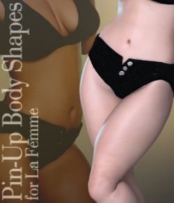 La Femme Pinup Body Shapes V1