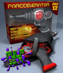 Pulp SciFi Pistol II for Poser and DS