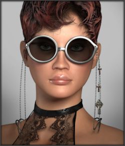 Gothic Punk Glasses for La Femme