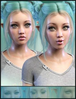 iV Sprightly Wonder Expressions For Genesis 8 Female(s)