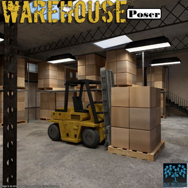 Click here to see preview images for "Warehouse for Poser" Warehouse for Poser