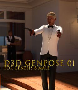 GenPose 01 for Genesis 8 Male