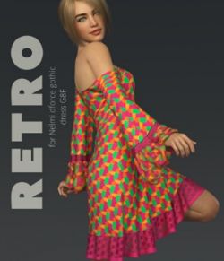 Retro for Nelmi Dforce Gothic Dress