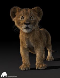 Felidae by AM- Kimbo the Lion Cub