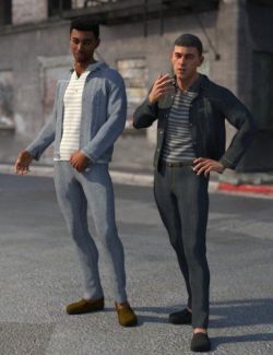 dForce Urban Streetwear for Genesis 8 Male(s)