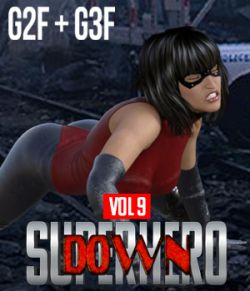 SuperHero Down for G2F and G3F Volume 9