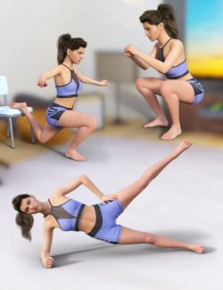 Home Workout Poses for Genesis 8