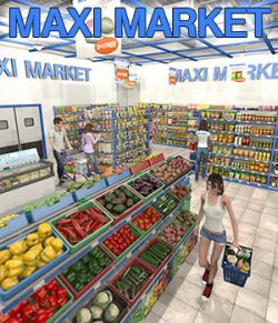 Mini Market for Poser