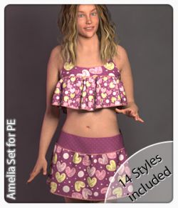 Amelia Set and 14 Styles for PE