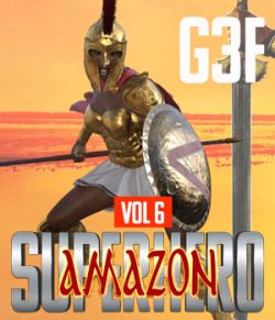 SuperHero Amazon for G3F Volume 6